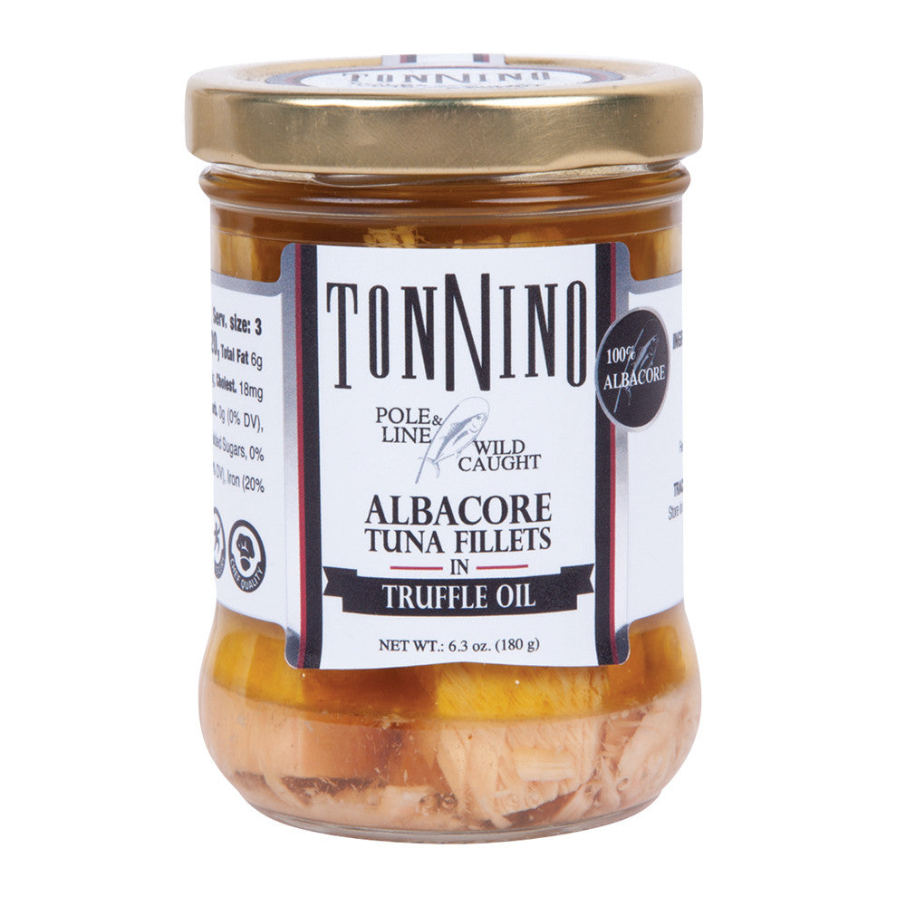 Tonnino Albacore Tuna Fillet In Olive Oil With Truffle, 6.3 Oz