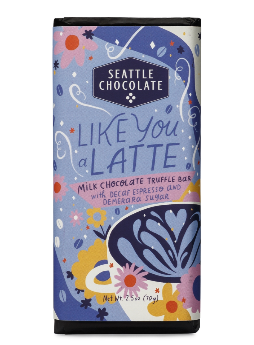 Seattle Chocolate Like You A Latte Truffle Bar