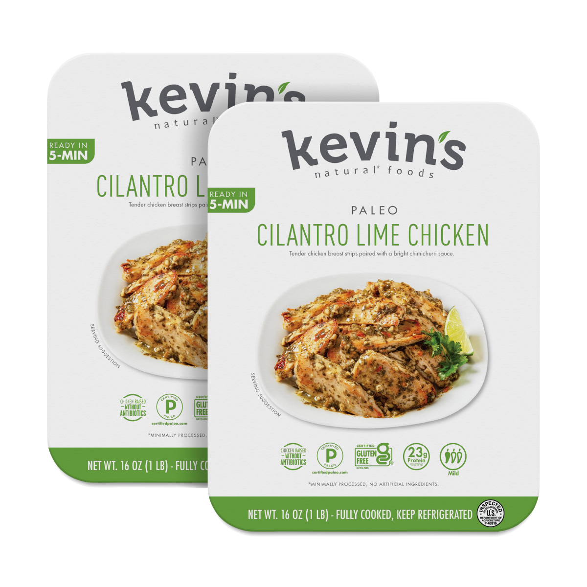 Kevin's Natural Foods Cilantro Lime Chicken, Paleo, Mild 16 Oz