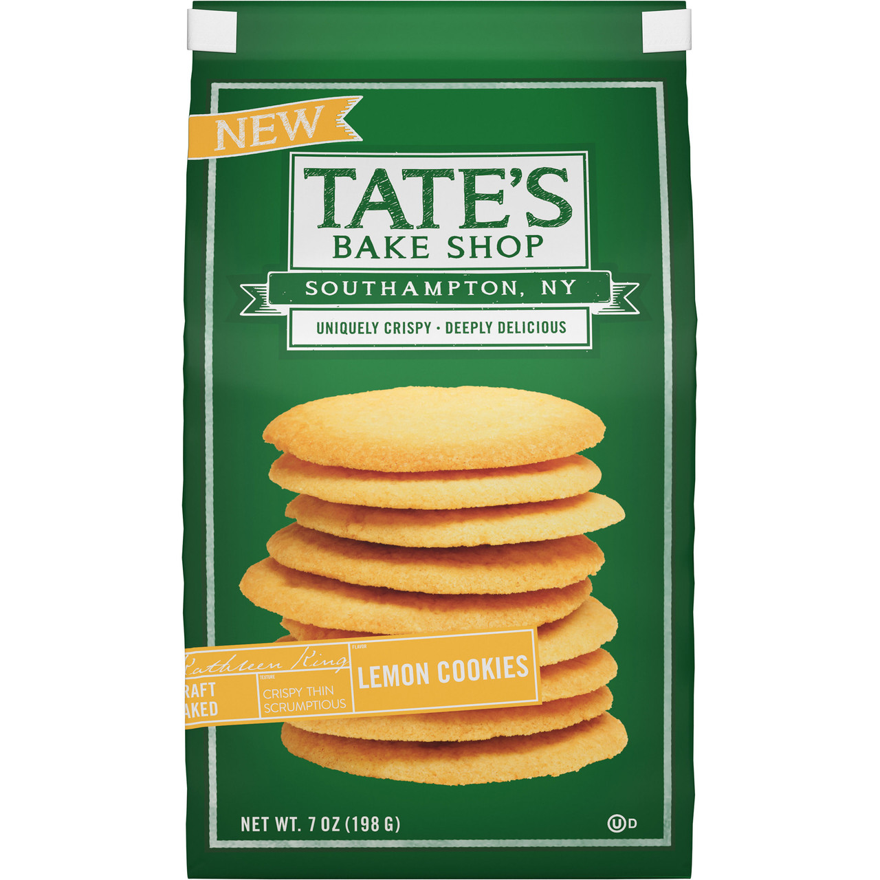 Tate's Bake Shop Lemon Cookies 7 Oz Bag