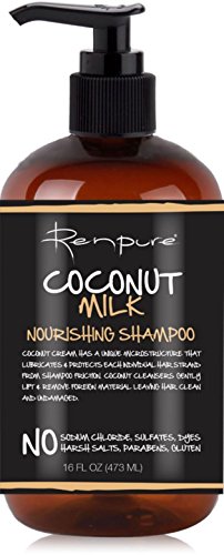 Renpure Advanced Extra Strength Coconut Cream Nourishing Shampoo 16 Fl Oz