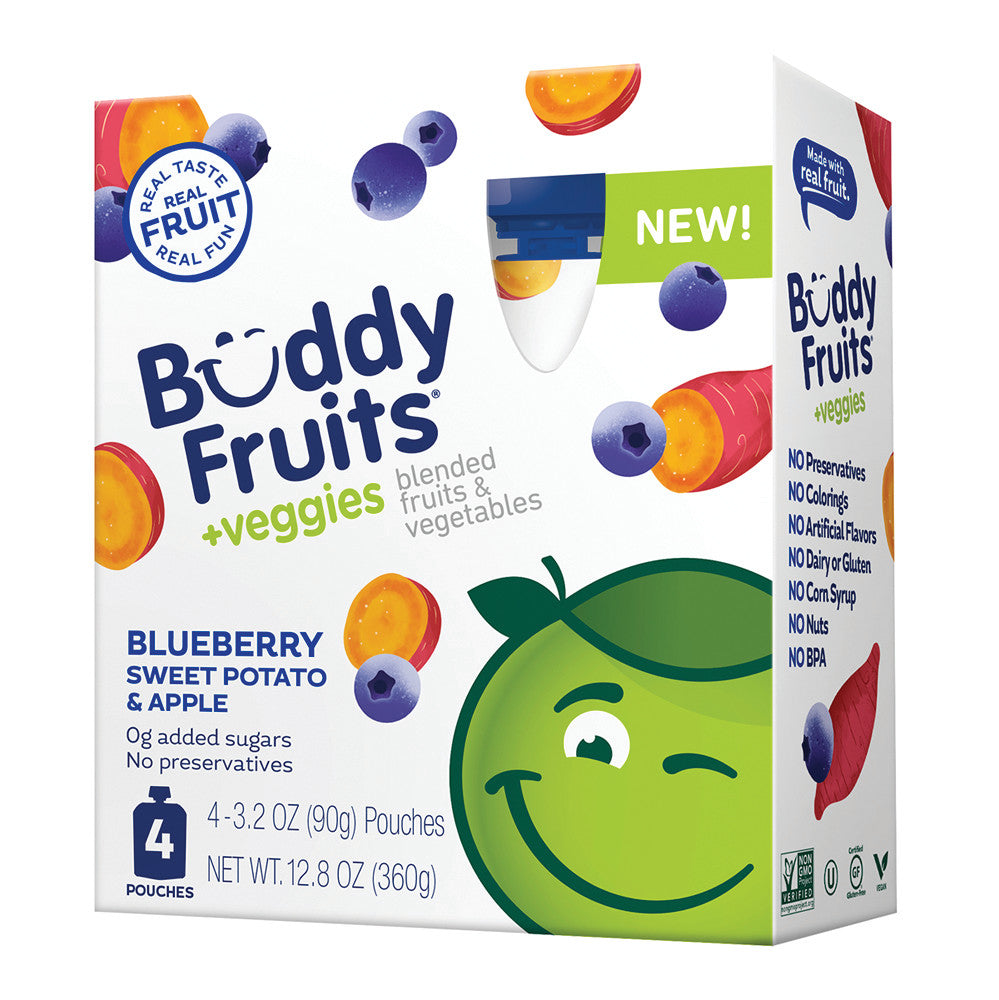 Buddy Fruits Veggies Blueberry Sweet Potato & Apple 12.8 Oz Box