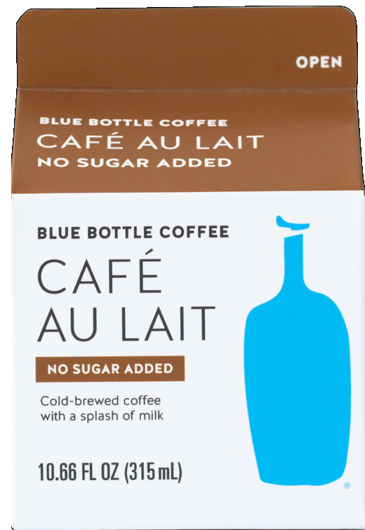 Super Coffee Blue Bottle Cafe Au Lait 12/10.66Z [UNFI #24255]