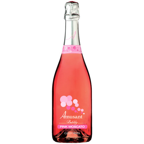 Allure Amusant By Bubbly California Pink Moscato NV