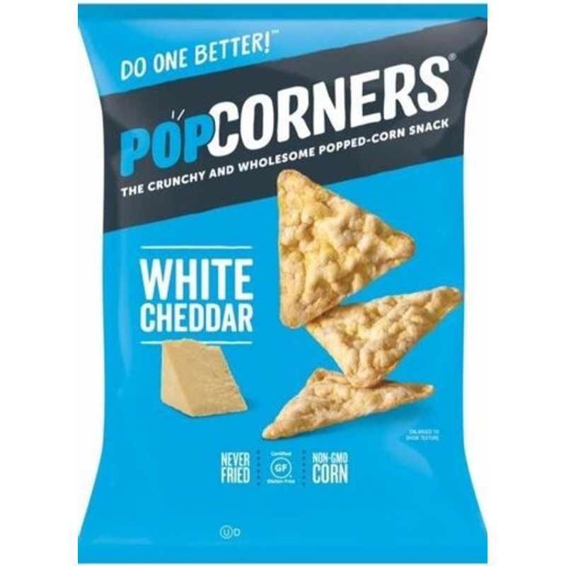 HOA PopCorners White Cheddar Popcorn 3oz Bag