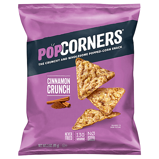 PopCorners Popped-Corn Snack, Cinnamon Crunch 3 Oz