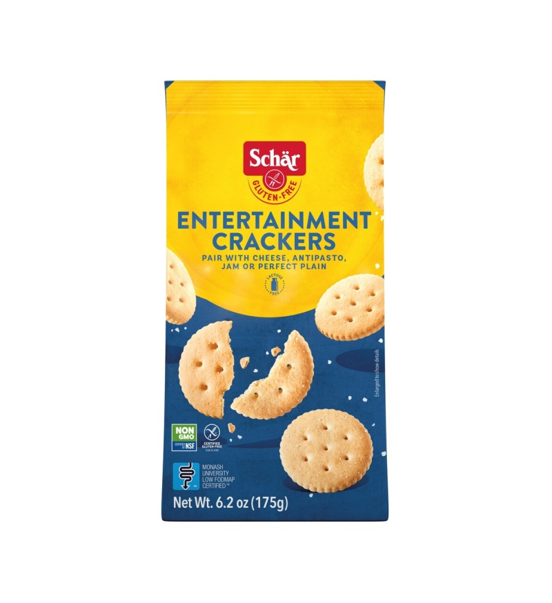 Schar Gluten Free Entertainment Crackers 6.2 Oz 6ct Case