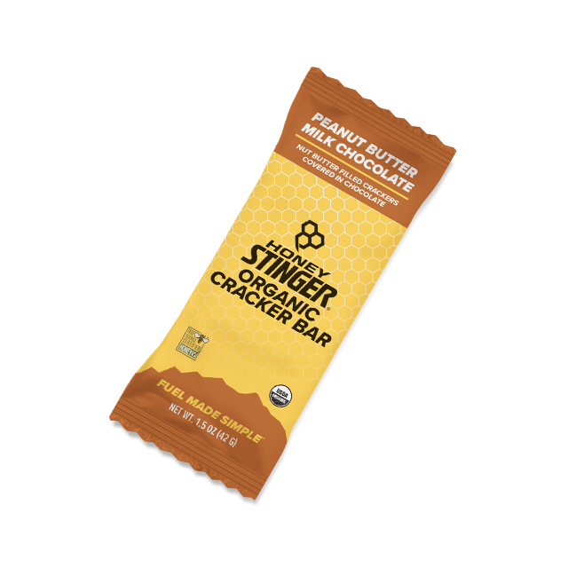 Honey Stinger Protein Cracker Bar, Peanut Butter Milk Chocolate, 1.94 Ounce