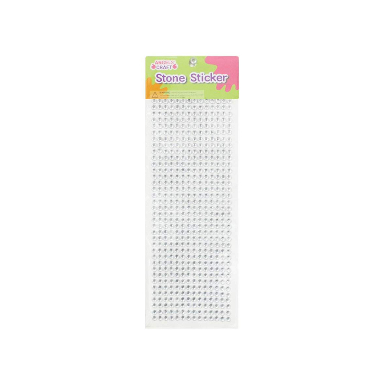 AngelsCraft Rhinestone Stickers, 6MM
