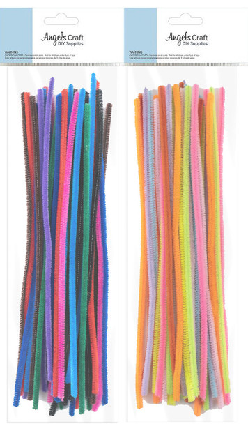 Angels Craft Twist Crafts Chenille Stems Asst