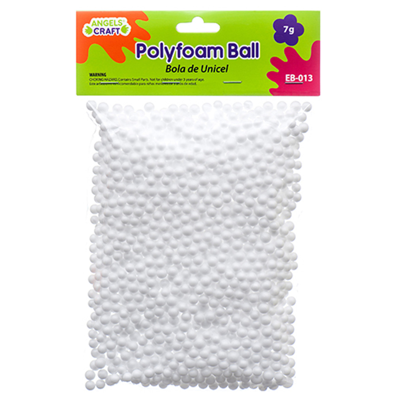 AngelsCraft Crafts" Mini Foam Balls, 7grm