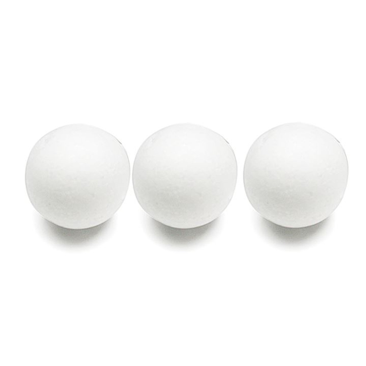 Foam Ball 3" 3 Ct White