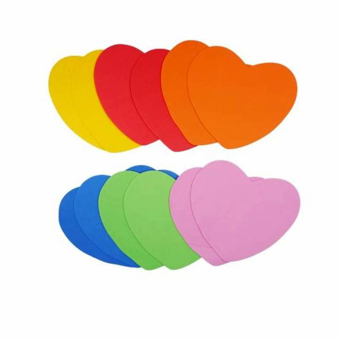 Duck Eva Handmade Paper Heart Shaped