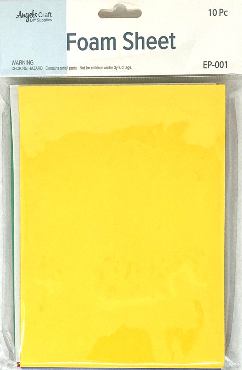 AngelsCraft EVA Foam Sheet Basic Colors