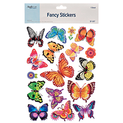 Angels Craft Fancy Sticker Butterfly