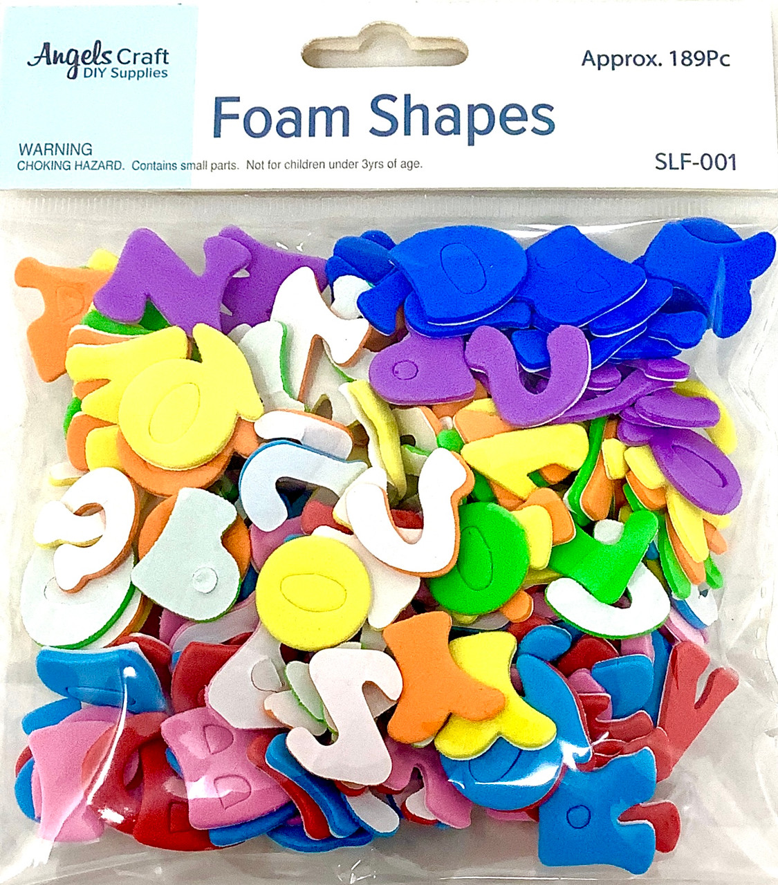 Mariposa Angels Craft Foam Letters Asst Colors