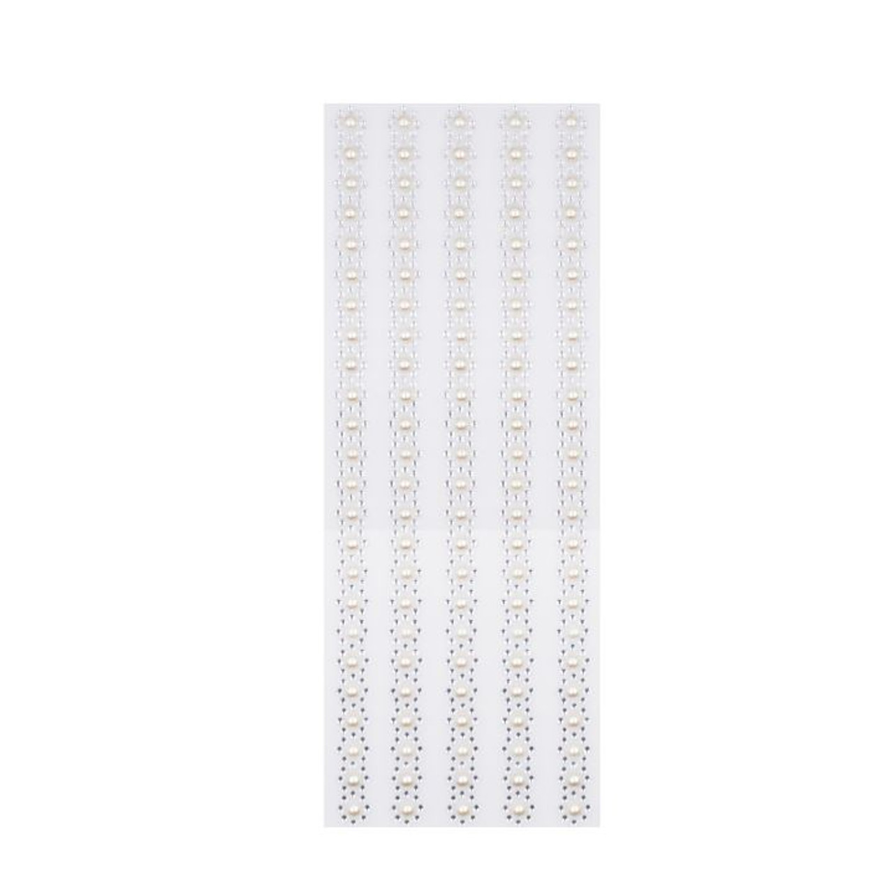 AngelsCraft Pearl & Stone Sticker Strip