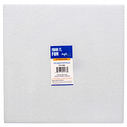 Craft Foam Flat Square 0.5"x12"x12" #ffs-004