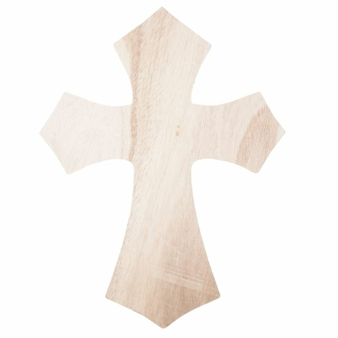 Angels Craft Wood Letter Shape- Cross