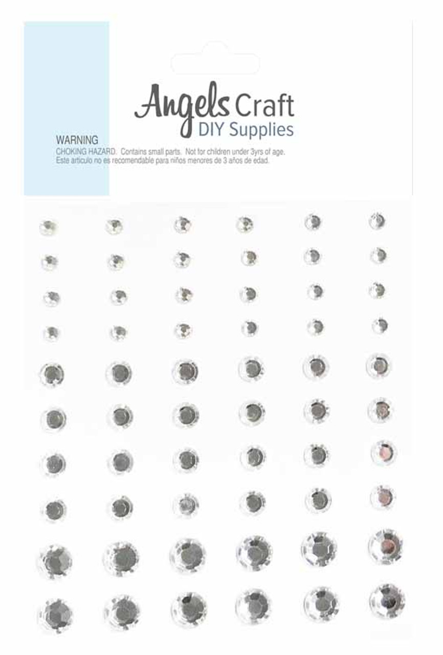 AngelsCraft Egant Cristal Stones, Self-Adhesive