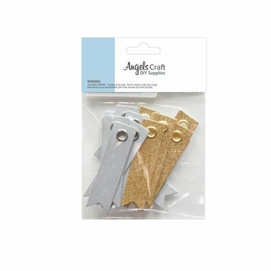 Gold & Silver Paper Label Tags