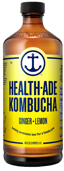 Health-Ade Kombucha, Ginger/Lemon 48 Oz