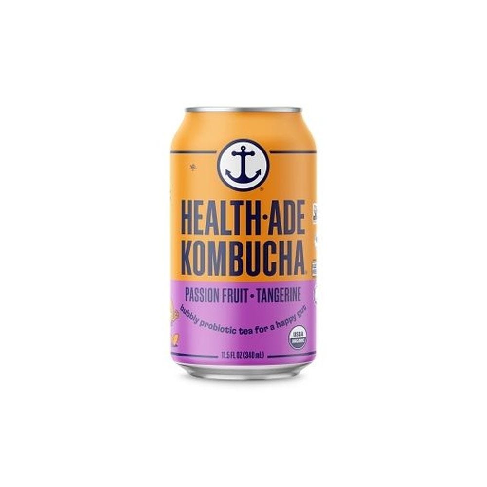 Health-Ade Passionfruit Tangerine Canned Kombucha, 11.5 Fluid Ounce -- 12 Per Case
