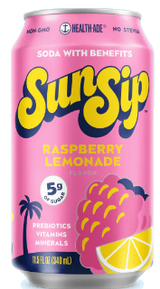 Health-Ade SunSipSunsip Soda Raspberry Lemonade