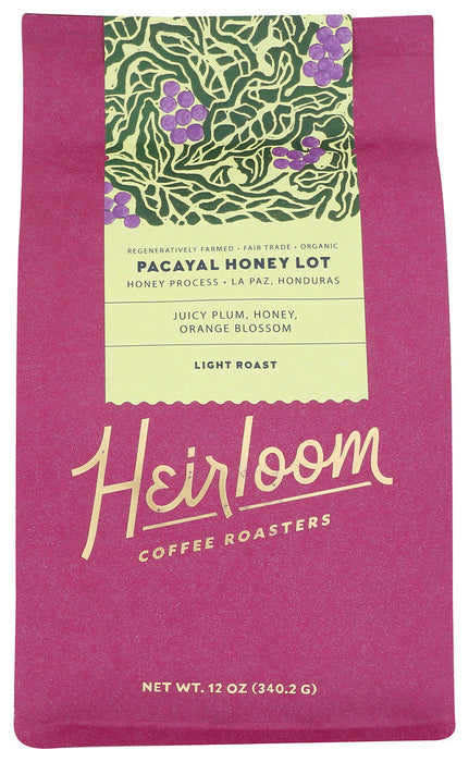 Heirloom Coffee Pacayal Honey Lot, 12 OZ
