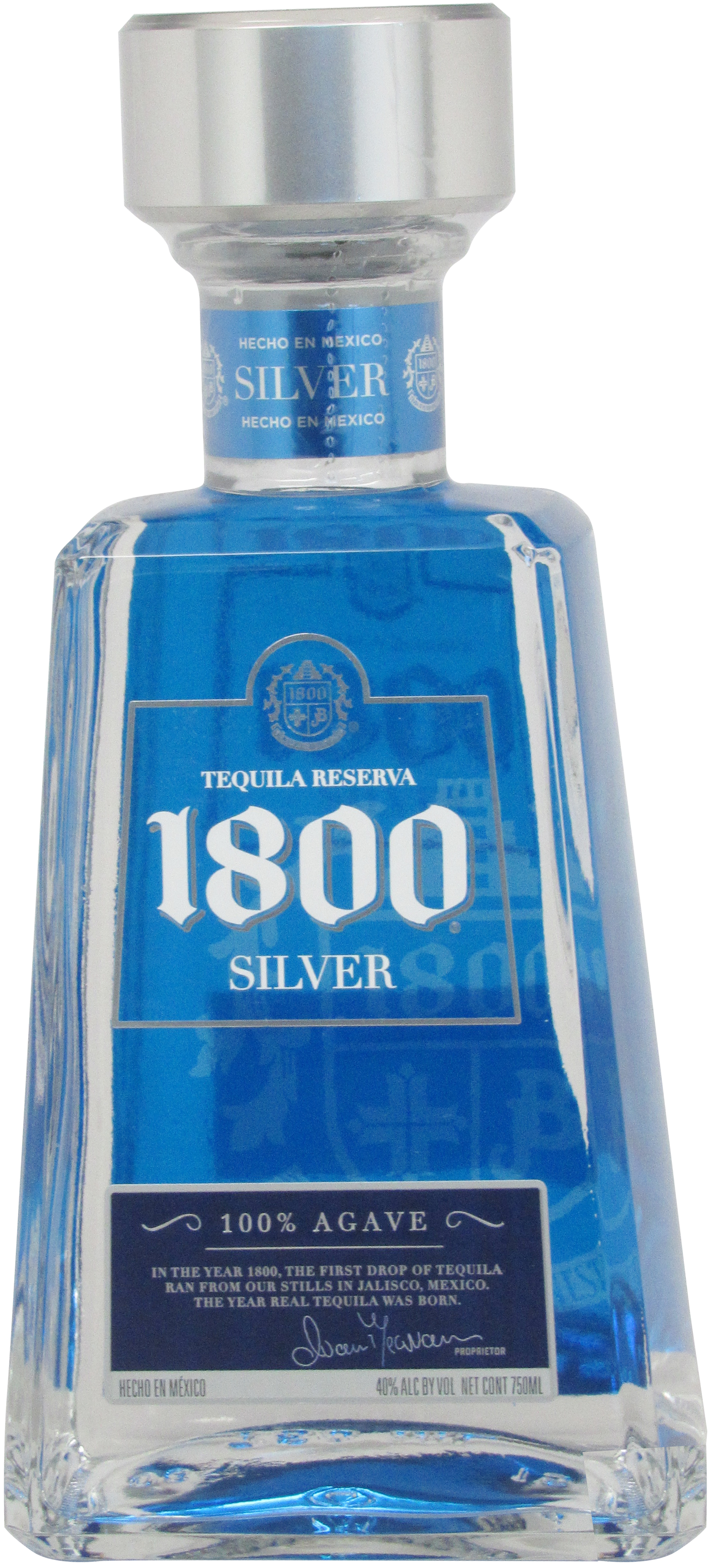 1800 Silver 100% Agave Reserva Tequila 750.0 Ml