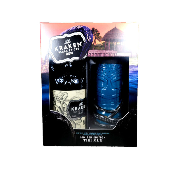 Kraken Rum 94 Proof 750 Ml Vap/Gift Pack