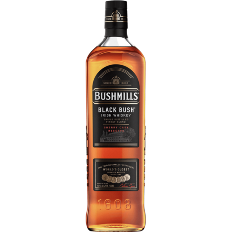 HOA Bushmills Black Bush Irish Whiskey 375ml Bottle