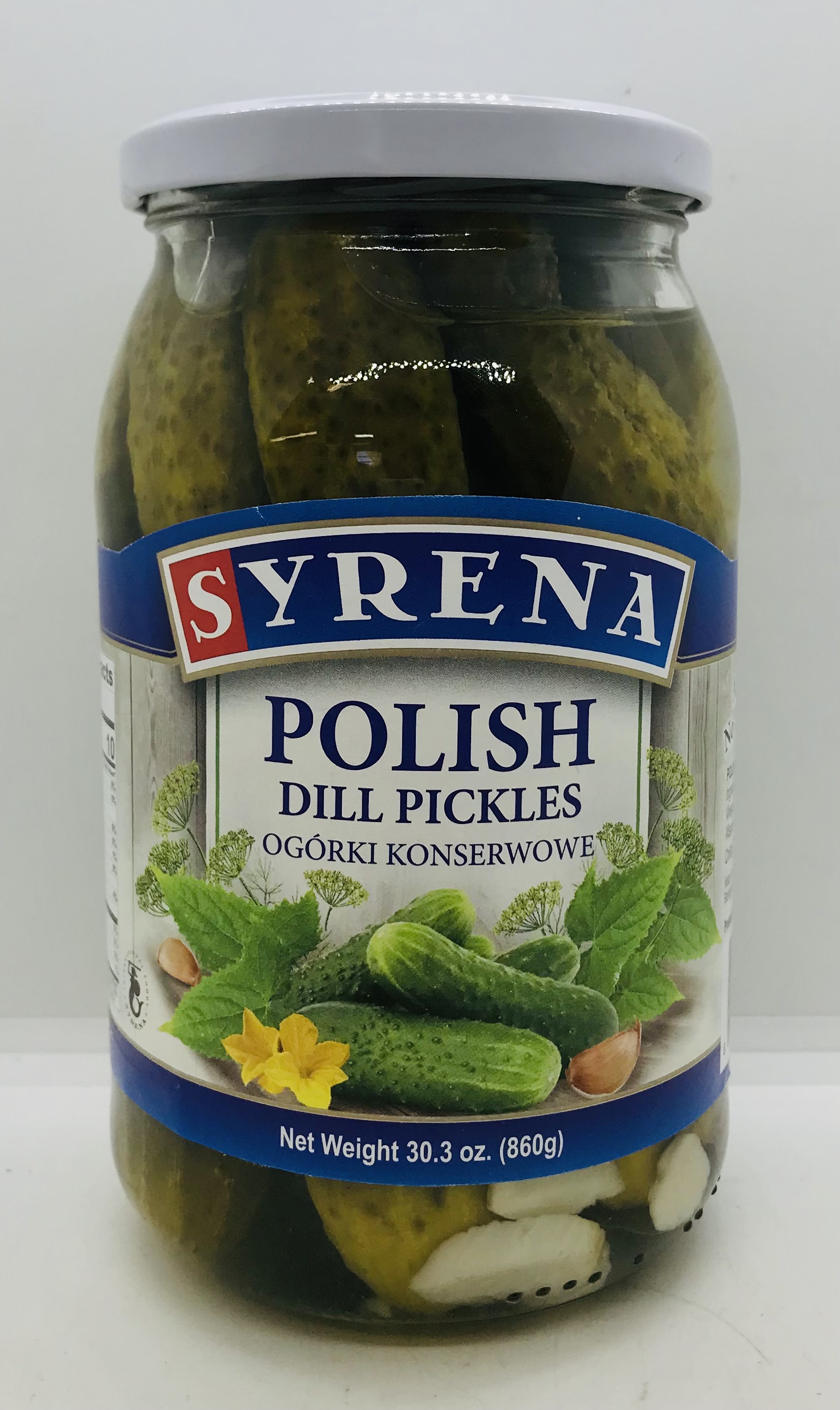Syrena Polish Dill Pickles 30.00 Oz