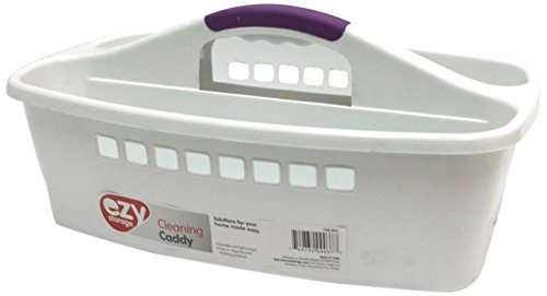 Ezy Storage Plastic Cleaning Caddy, White
