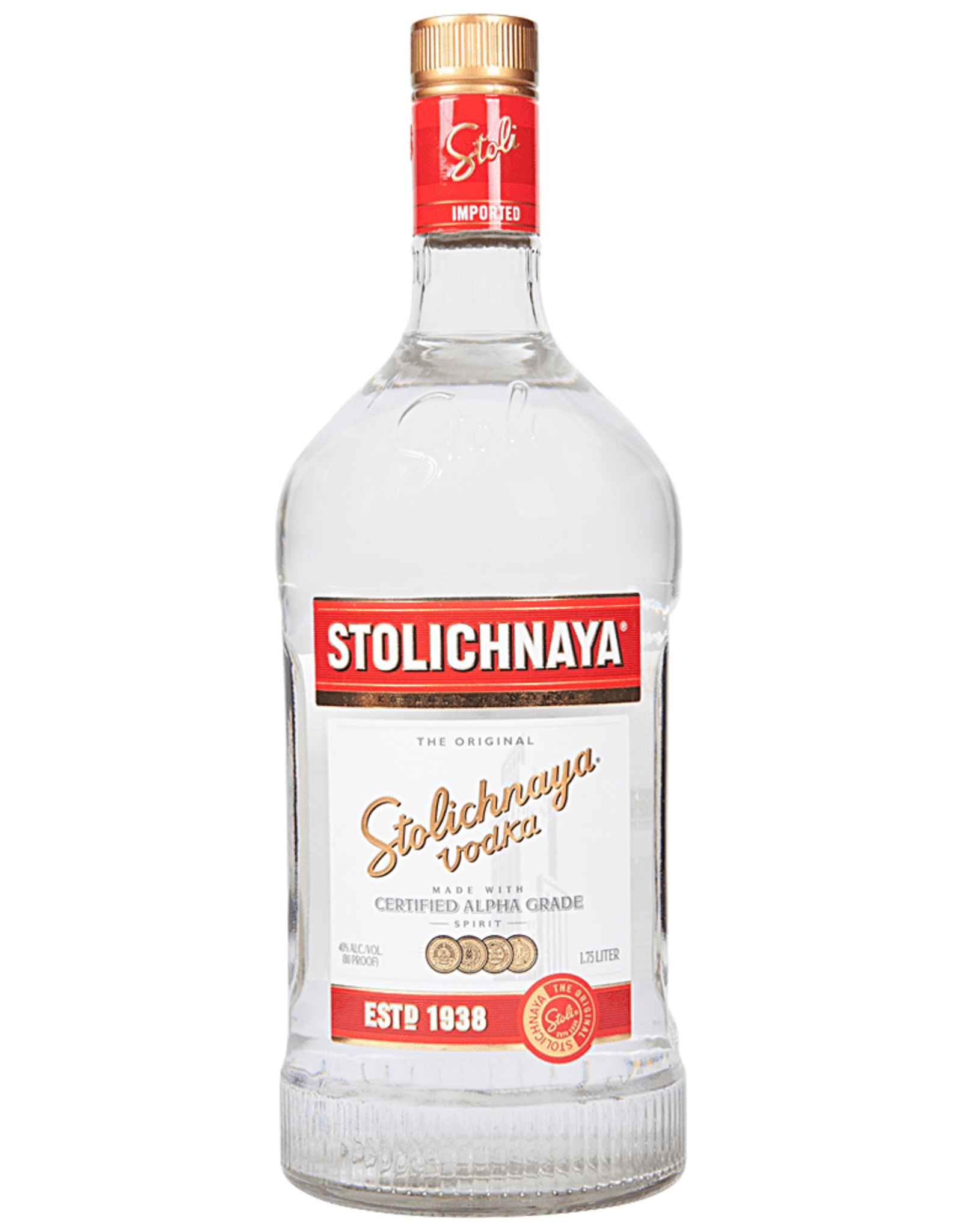 Stolichnaya Vodka 80 Proof