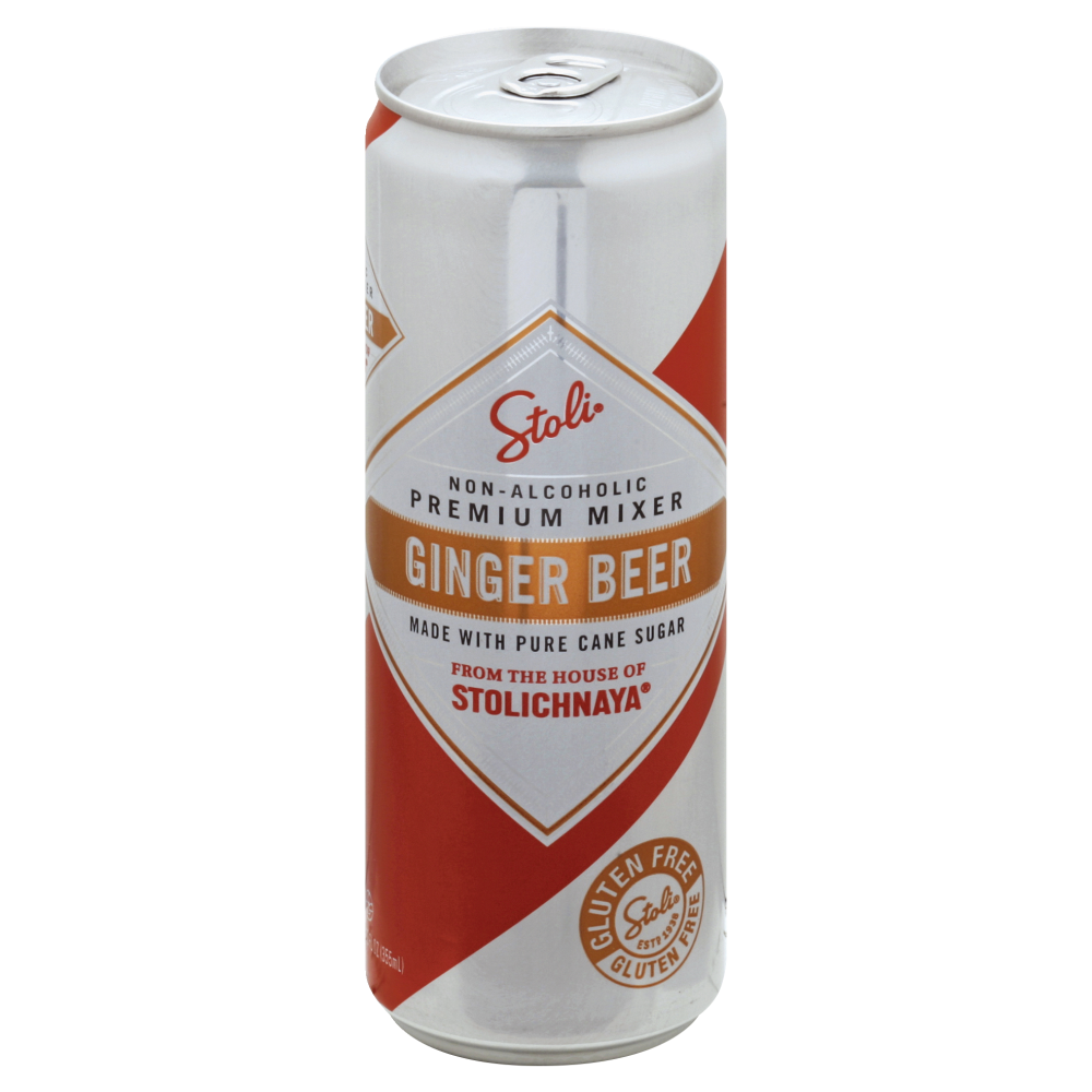 Stolichnaya Stoli Ginger Beer 12oz Can