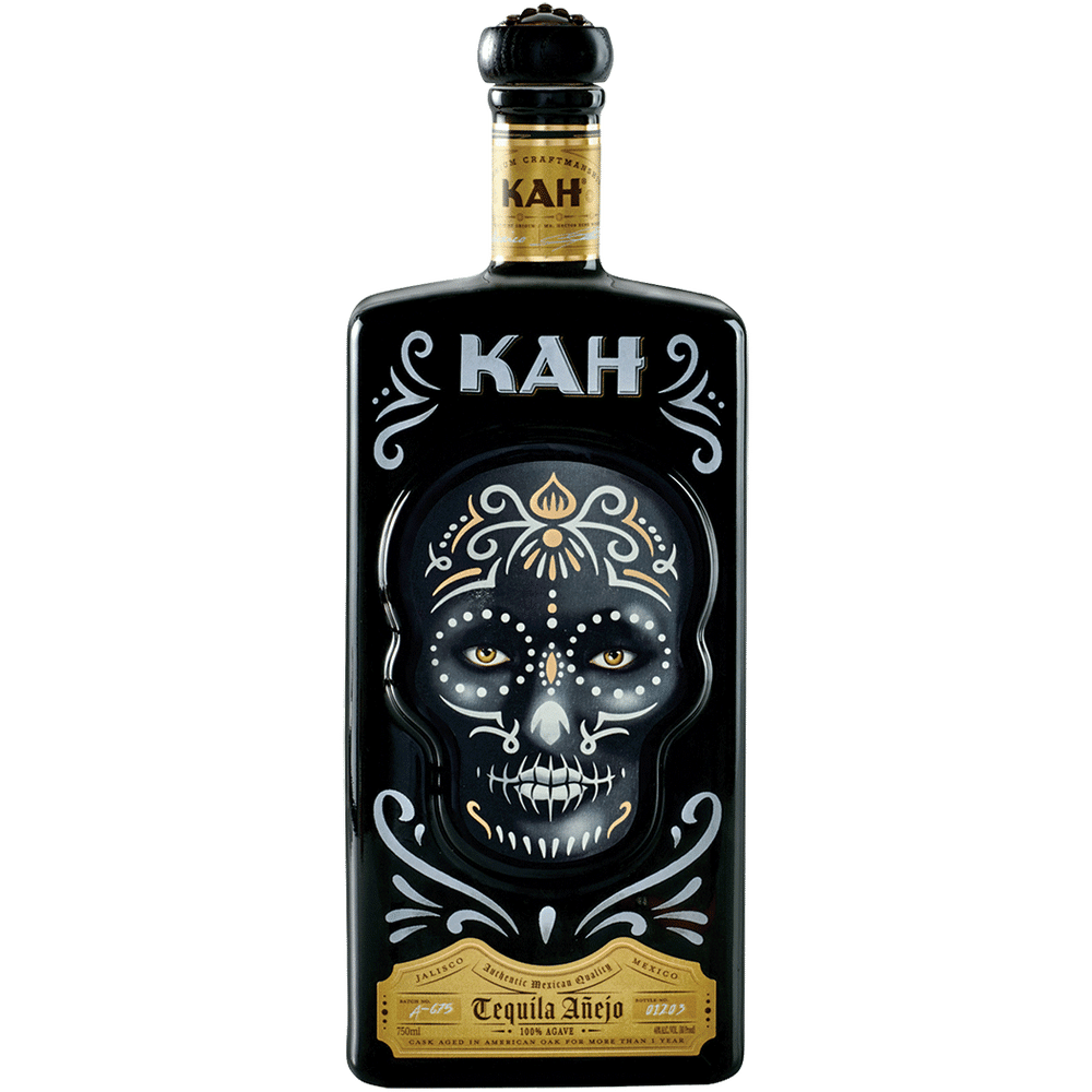 Kah Ceramic Anejo Tequila 750 Ml