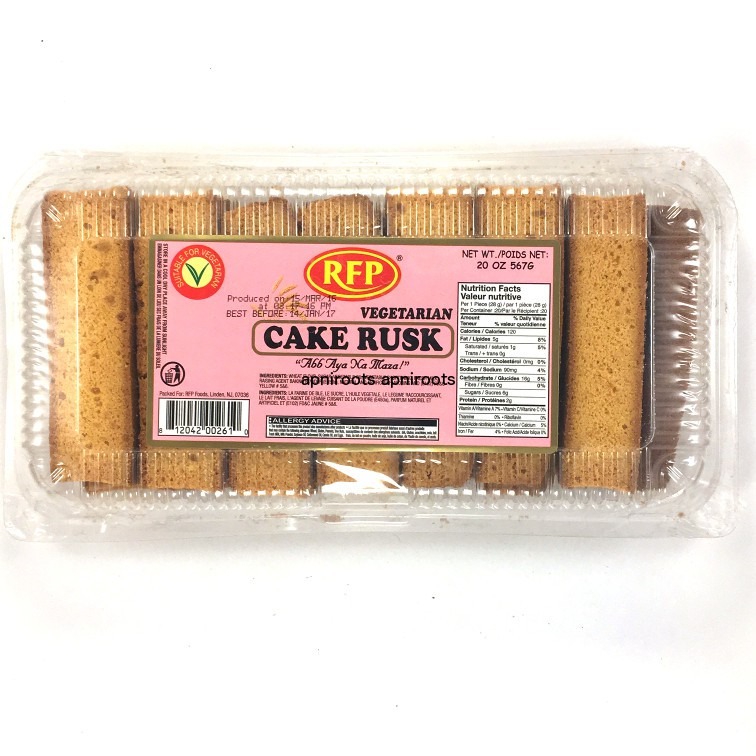 RFP Vegetarian Cake Rusk