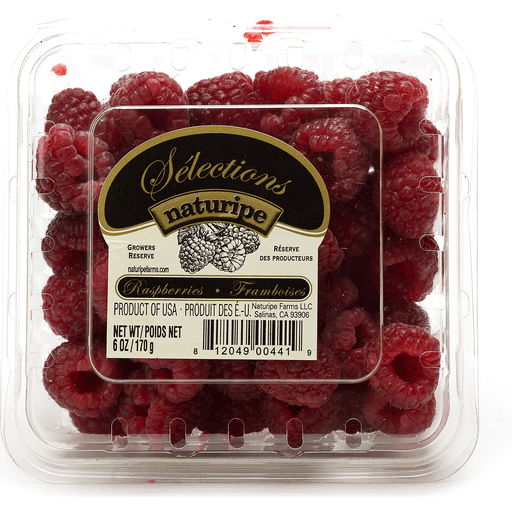 Fresh Fruit Berries Red Raspberries