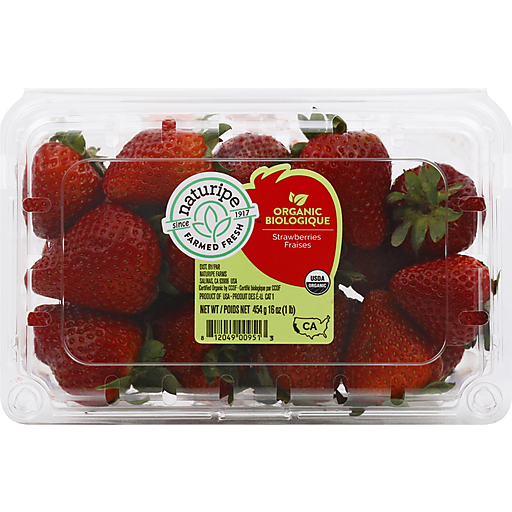 Naturipe Organic Strawberries 454 G