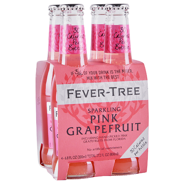 Fever-Tree Soda, Pink Grapefruit, Sparkling