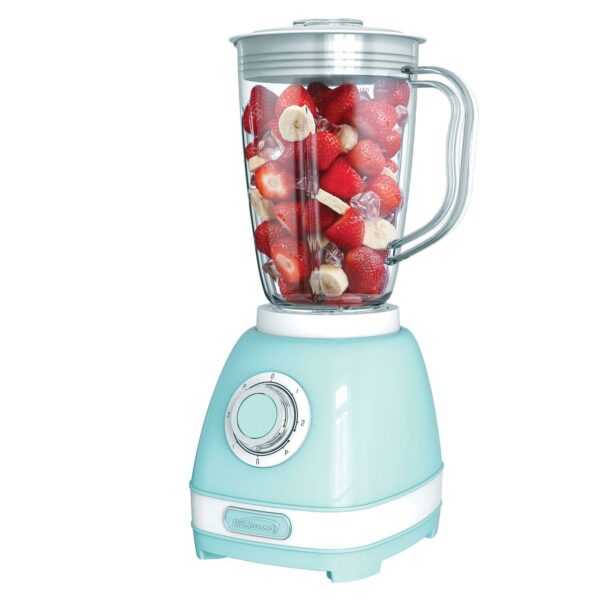 Brentwood Appliances 2-Speed Retro Blender With 50-Ounce Plastic Jar