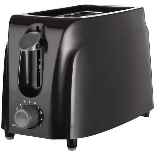 Brentwood Appliances TS-260B 2-Slice Cool Touch Toaster, Black