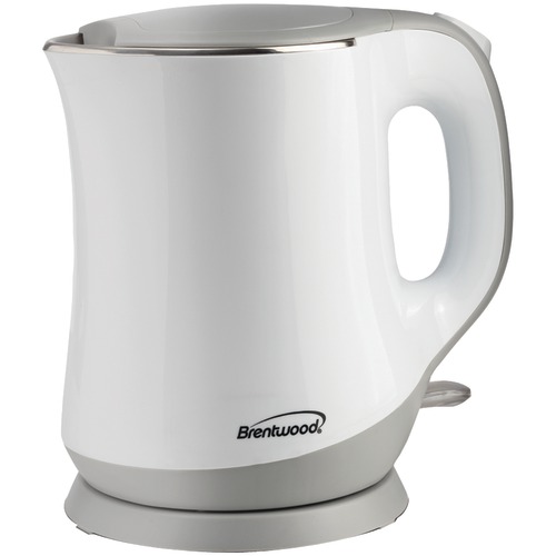 Brentwood Appliances KT-2013W 1.3L Cool-Touch Electric Kettle