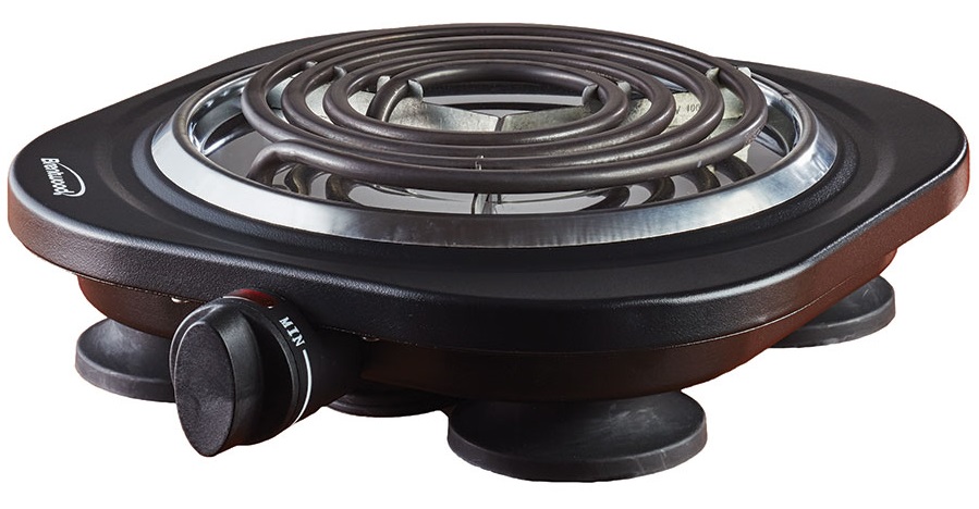 Brentwood Electric 1500W Double Burner – White