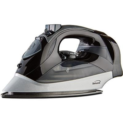 Brentwood Power Steam Iron Nonstick Blck