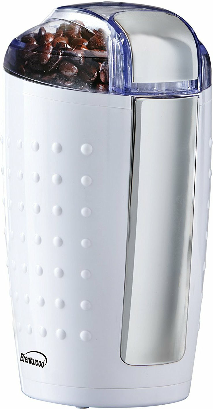 Brentwood Applicances Coffee Grinder White 4oz