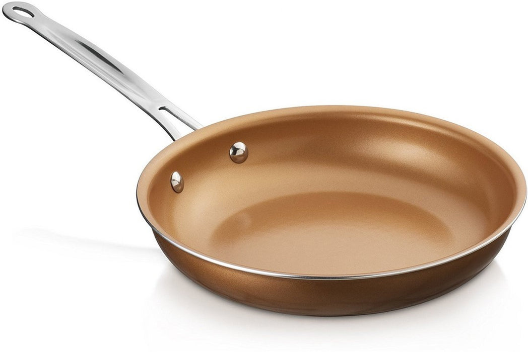 Brentwood 8 Inch (20 Cm) Non-Stick Induction Copper Pan, Model #BFP-320C