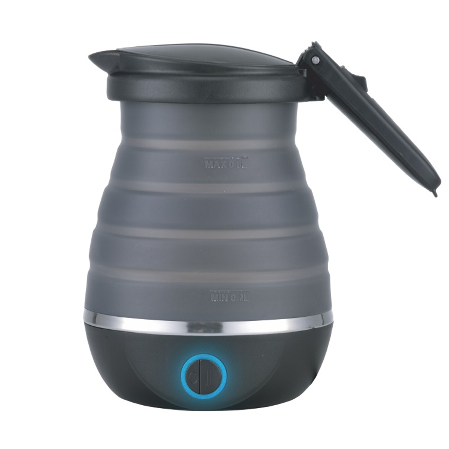 Brentwood Dual Voltage 3.3 Cup Collapsible Travel Kettle