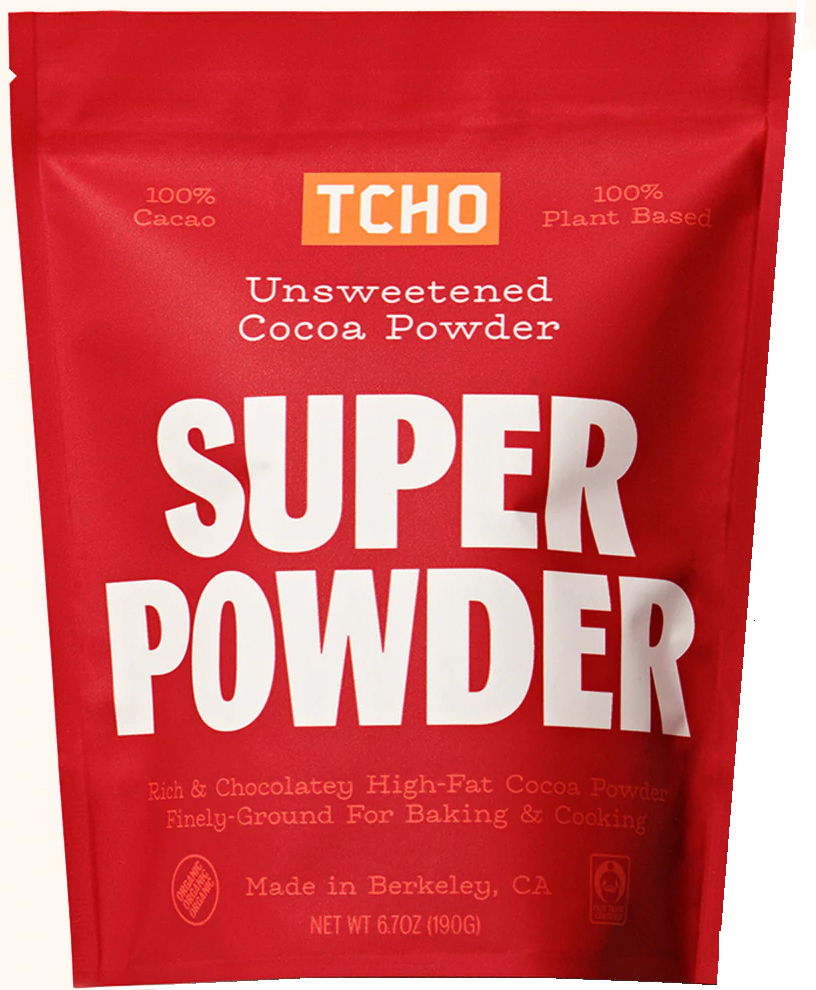 Tcho Super Powder Unsweetened Cocoa Powder, 6.7 Oz